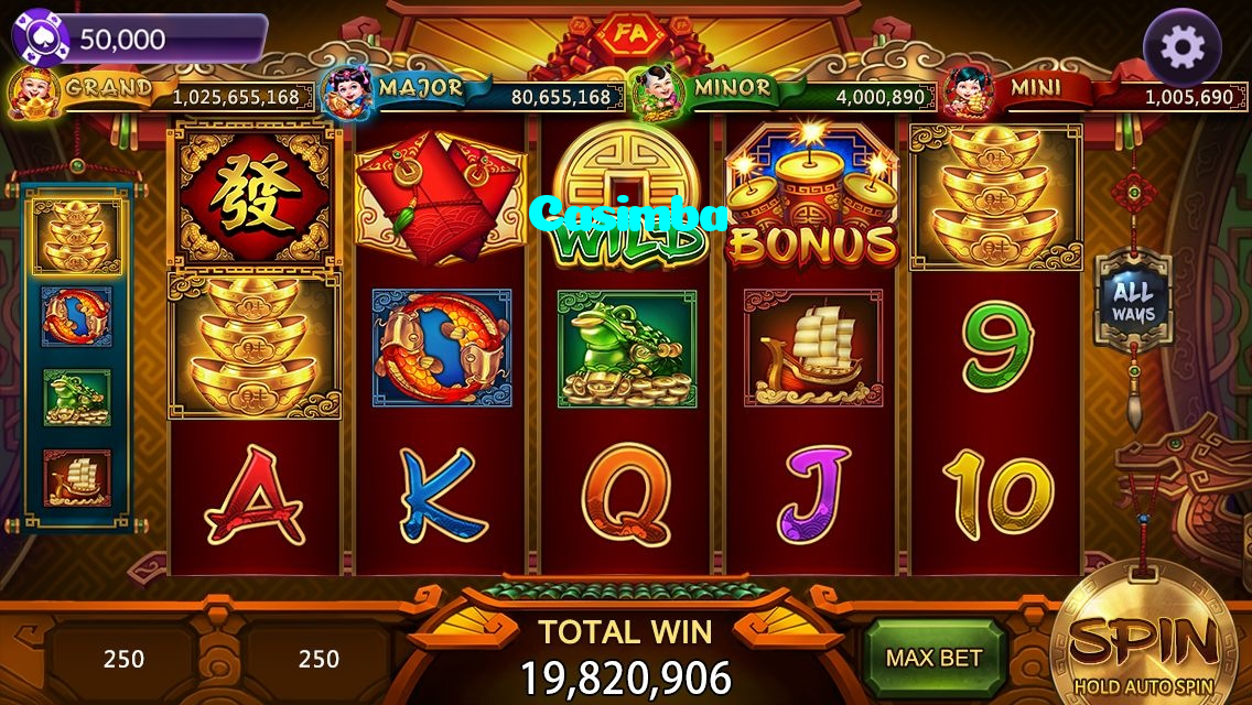 Casimba casino presented on mobile device in Pakistan with slots and live games